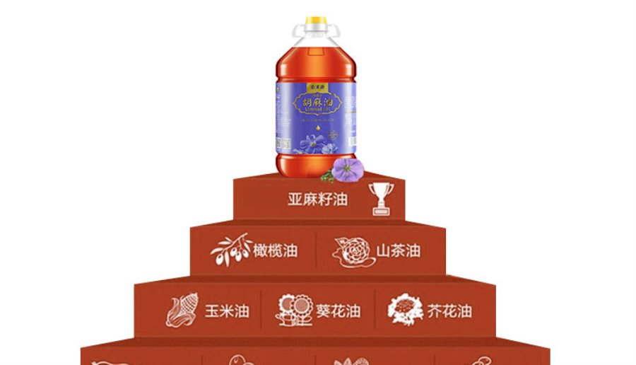 索米亚 清香胡麻油 宁夏传统小磨压榨 亚麻籽油食用月子油5l