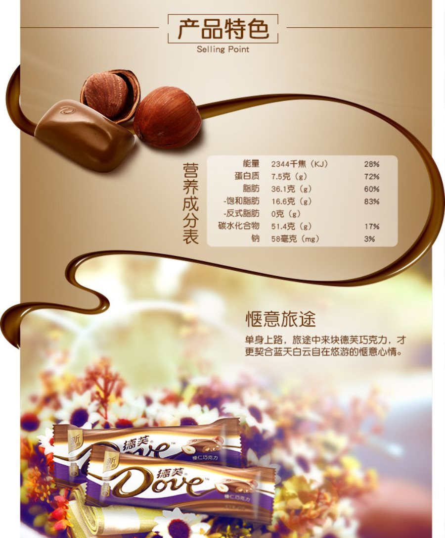 德芙巧克力产品介绍图片